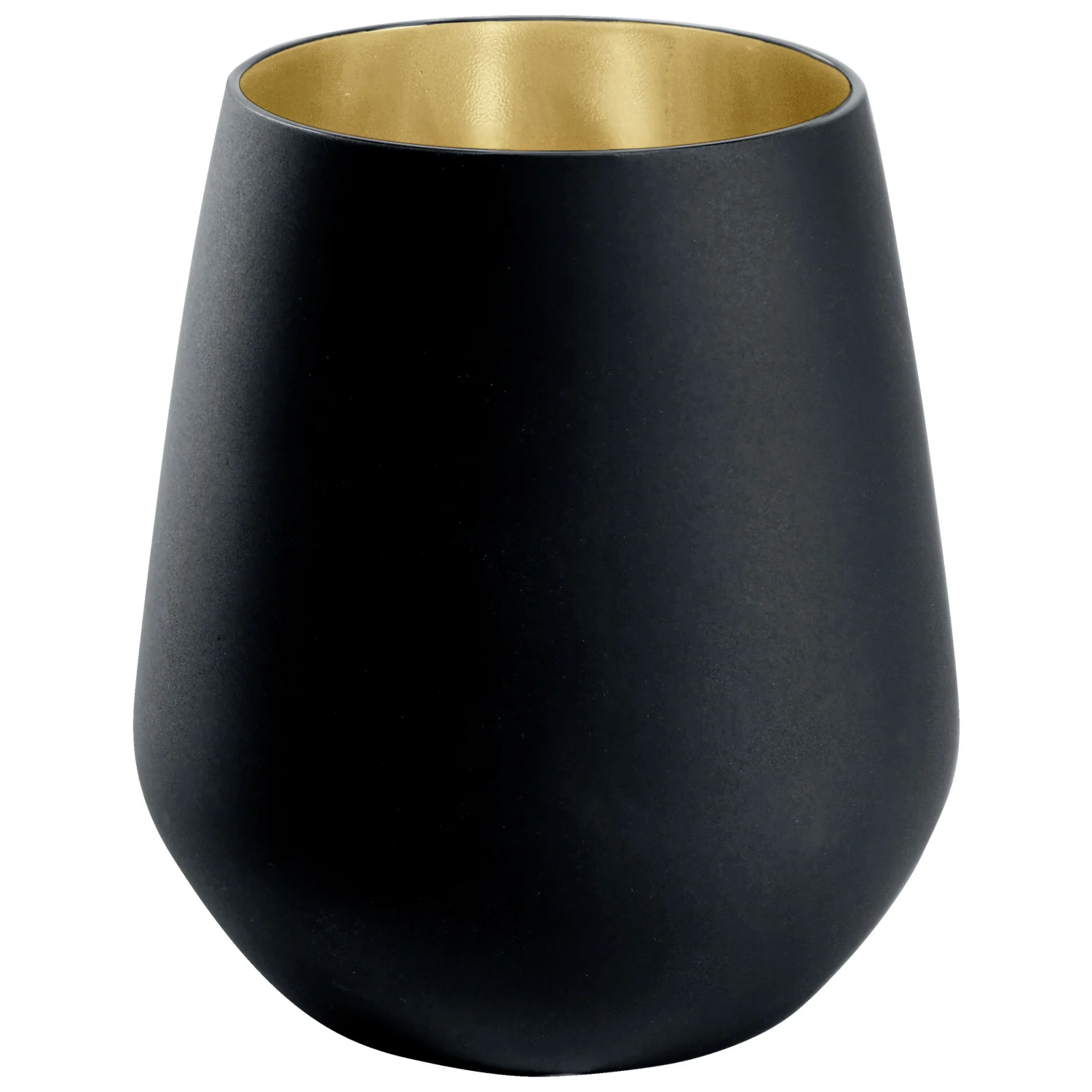 STOLZLE – OLYMPIC BICCHIERE ACQUA - SET DA 6 - Nero/Oro